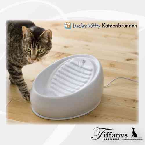 Lucky-Kitty - Trinkbrunnen für Katzen und kleine Hunde